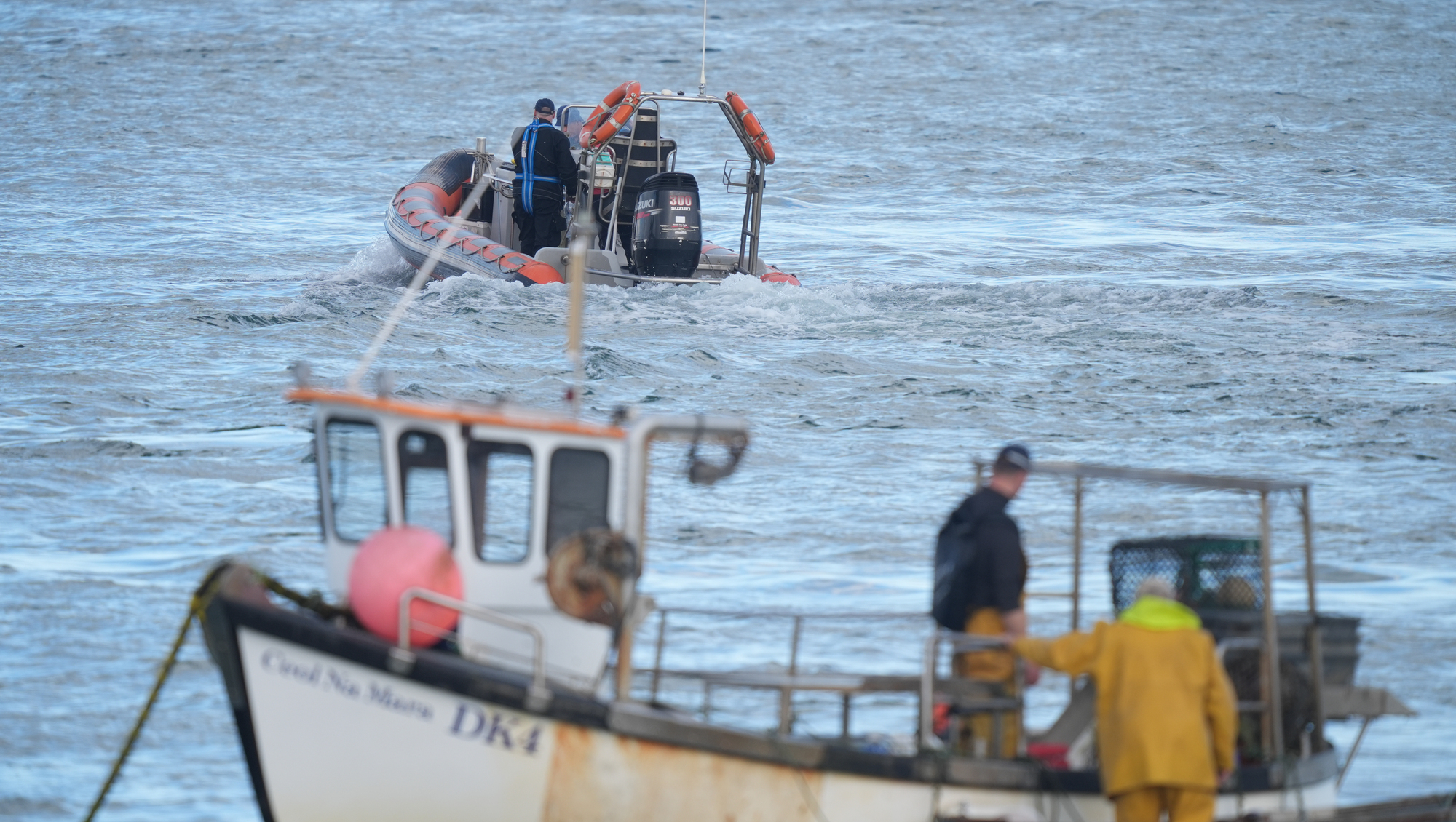 Man’s body recovered in search after boat sinks in Carlingford Lough