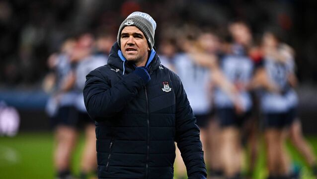<p>Dublin football manager Ger Brennan was suspended 12 weeks for an altercation with Galway coach Cian Breathnach-McGinn during at National League game. Pic:  Ben McShane/Sportsfile</p>