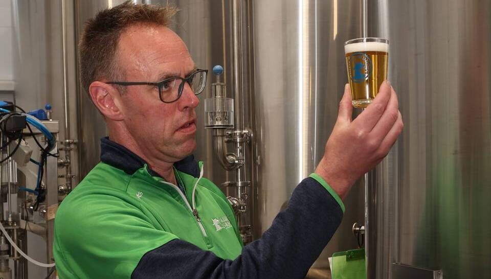 David Walsh-Kemmis was able to sell approximately 1,000 pints at Bloom, a major calendar event for the brewery and business. Photo: Ger Rogers David Walsh-Kemmis was able to sell approximately 1,000 pints at Bloom, a major calendar event for the brewery and business. Photo: Ger Rogers
