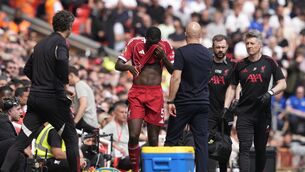 <p>TOUGH YEAR: Former Liverpool defender Ibrahima Konate has spoken about the struggles he faced in a year of personal tragedy in which the death of team-mate Diogo Jota was followed by that of his father. Pic: Peter Byrne/PA Wire.</p>