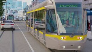<p>A visualisation of a Cork Luas tram. Bishopstown GAA Club had already vowed to oppose the route cutting through its grounds 'to the end'. Picture: LuasCork.ie</p> <p>A visualisation of a Cork Luas tram. Bishopstown GAA Club had already vowed to oppose the route cutting through its grounds 'to the end'. Picture: LuasCork.ie</p>
