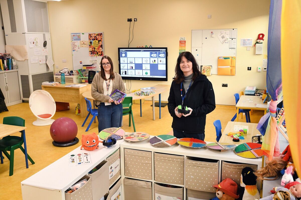 Earlier this year, Education Correspondent Jess Casey spoke with SNA Samantha Flanagan and principal Clodagh Farrell at Stapolin ETNS in Belmayne Ave, Dublin 13. See link below. Picture: Moya Nolan Earlier this year, Education Correspondent Jess Casey spoke with SNA Samantha Flanagan and principal Clodagh Farrell at Stapolin ETNS in Belmayne Ave, Dublin 13. See link below. Picture: Moya Nolan