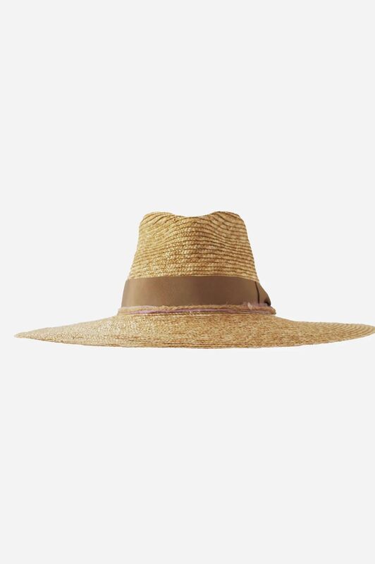 Margaux Straw Wide Brim Hat, €235, FAO Millinery.