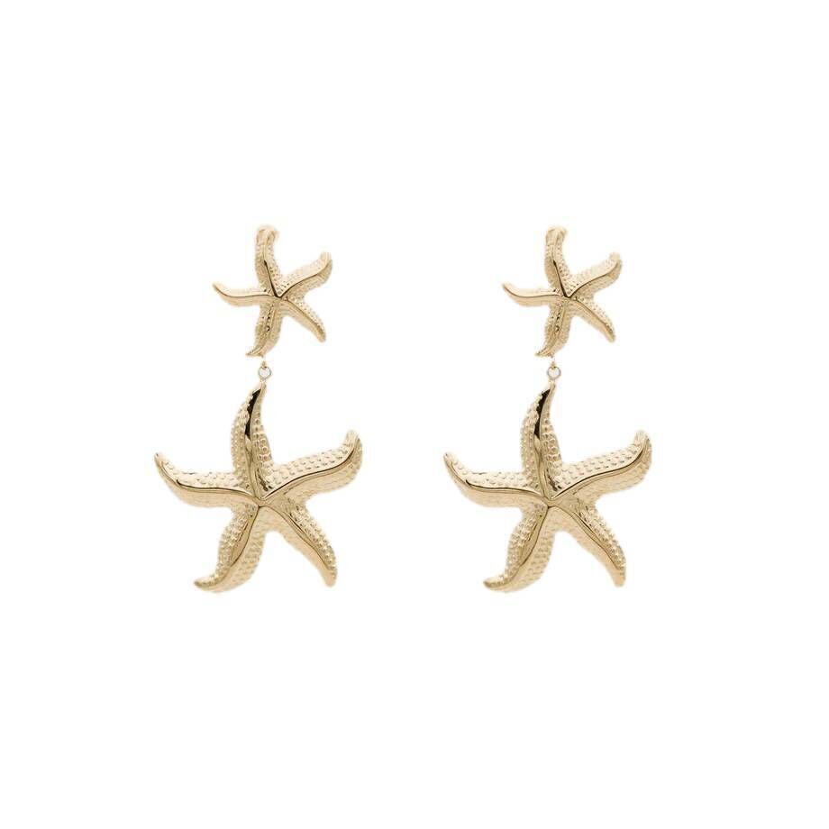 Starfish Drop Earrings, €40.95, PRYA Jewellery. Starfish Drop Earrings, €40.95, PRYA Jewellery.