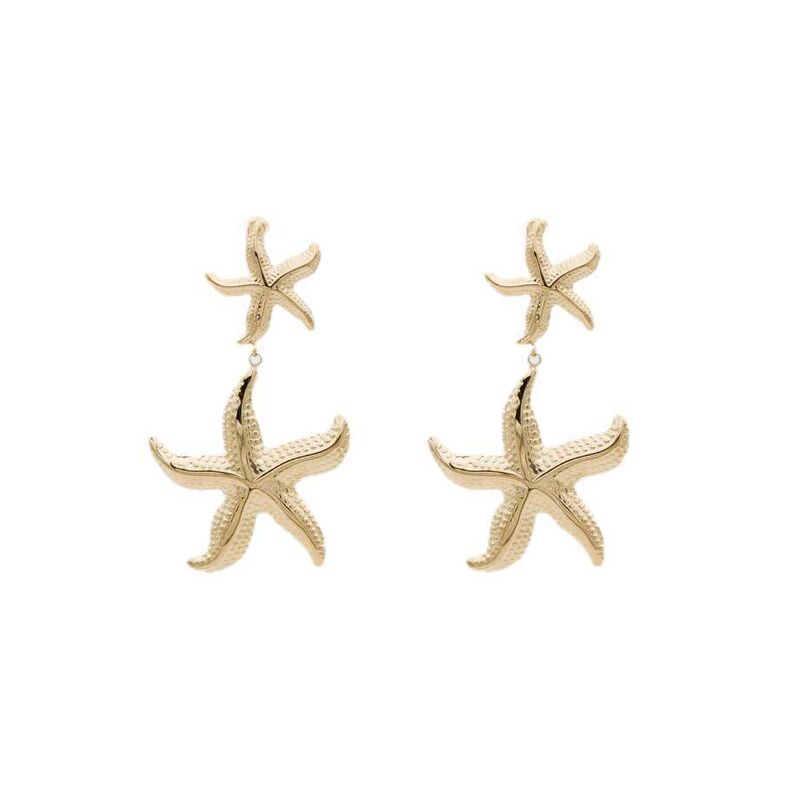 Starfish Drop Earrings, €40.95, PRYA Jewellery.