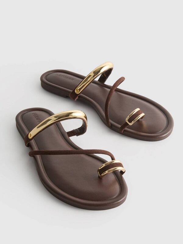 Gold Loop Sandal, €12, Penneys.
