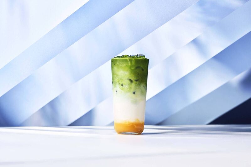 Iced Tropical Matcha from Caffe Neró