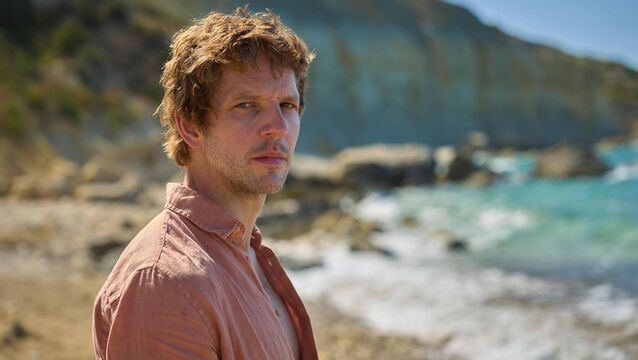 <p>Damien Molony in a scene from Two Weeks In August on BBC TV.  </p>