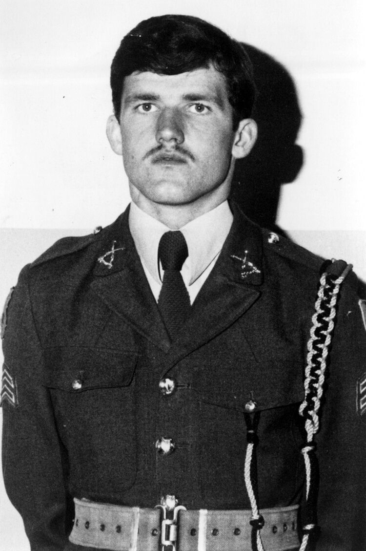 Corporal Gregory Morrow who was killed in action at Tibnin Bridge.