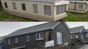 <p>Mr Justice Richard Humphreys presented two photographs — one of a mobile home and the other of a modular unit — noting that 'any reasonable person would plainly see that they are different structures'.</p>