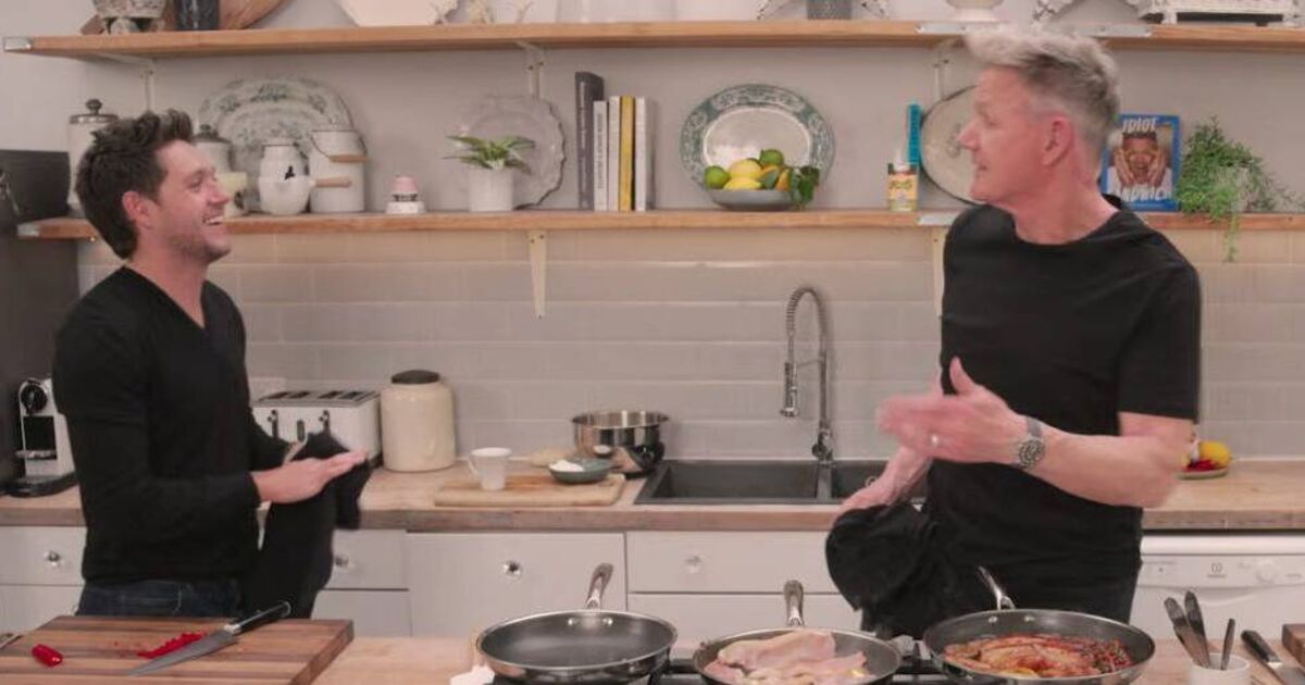Gordon Ramsay joins Niall Horan for an Irish fry-up — and struggles to pronounce 'Clonakilty'
