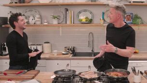 <p>Niall Horan joined Gordon Ramsay on his Scrambled chat series and spoke all things Clonakilty sausages and his musical career to date. Picture: Gordon Ramsay/YouTube screengrab.</p>