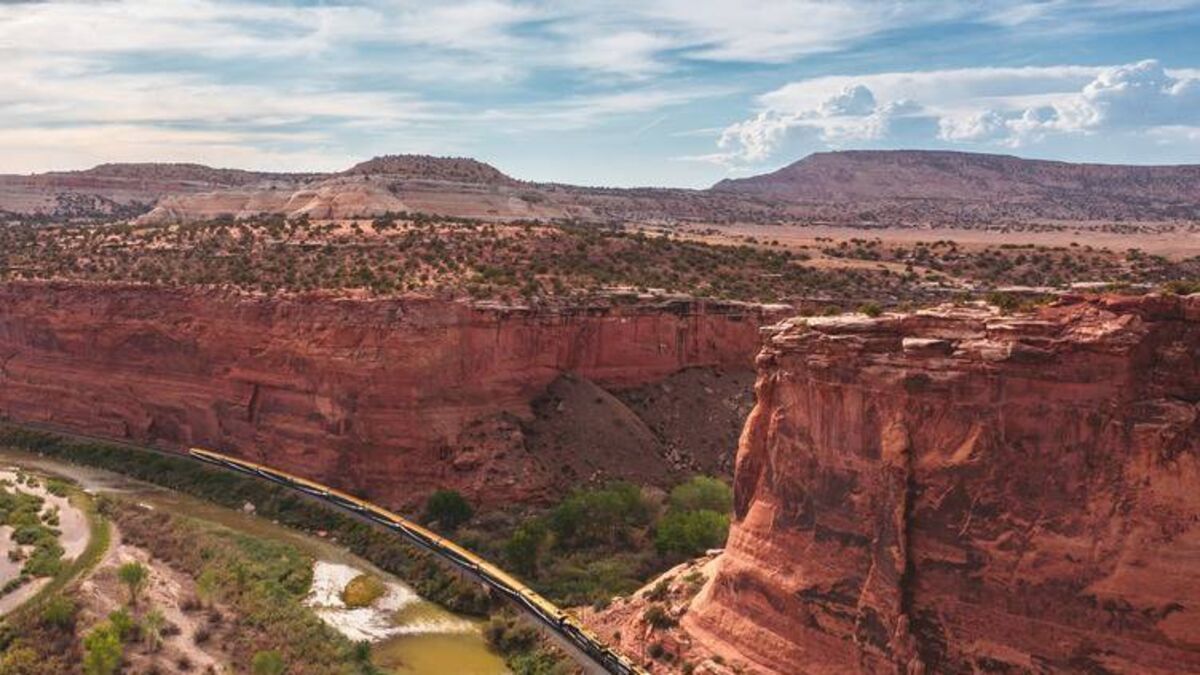 I went on an inaugural journey across the spectacular Rocky Mountains