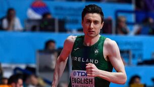 <p>Mark English clocked 1:43.80 in Rome. Pic: Sam Barnes/Sportsfile</p>