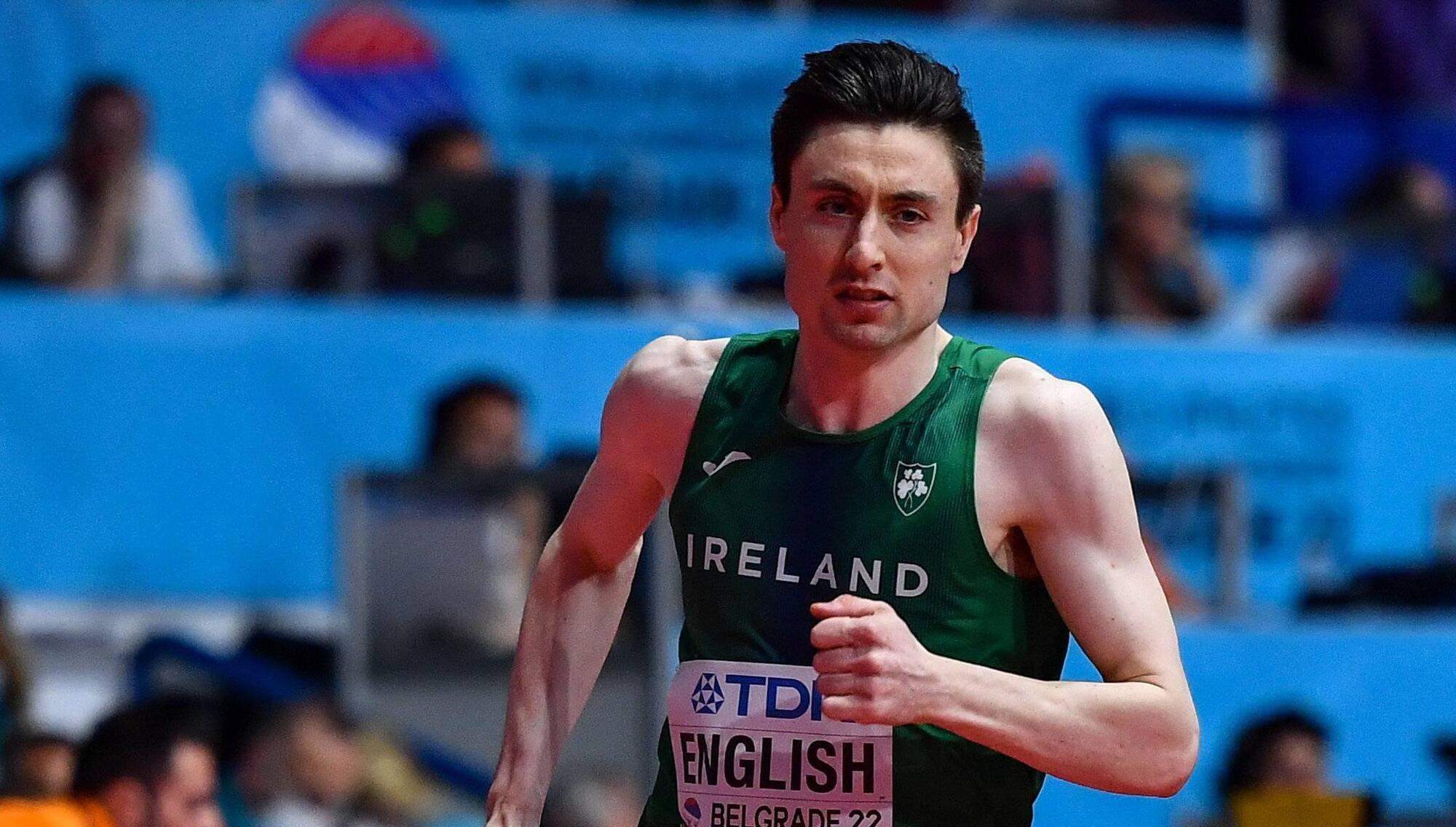 English sprints to second in Rome as Healy returns to action