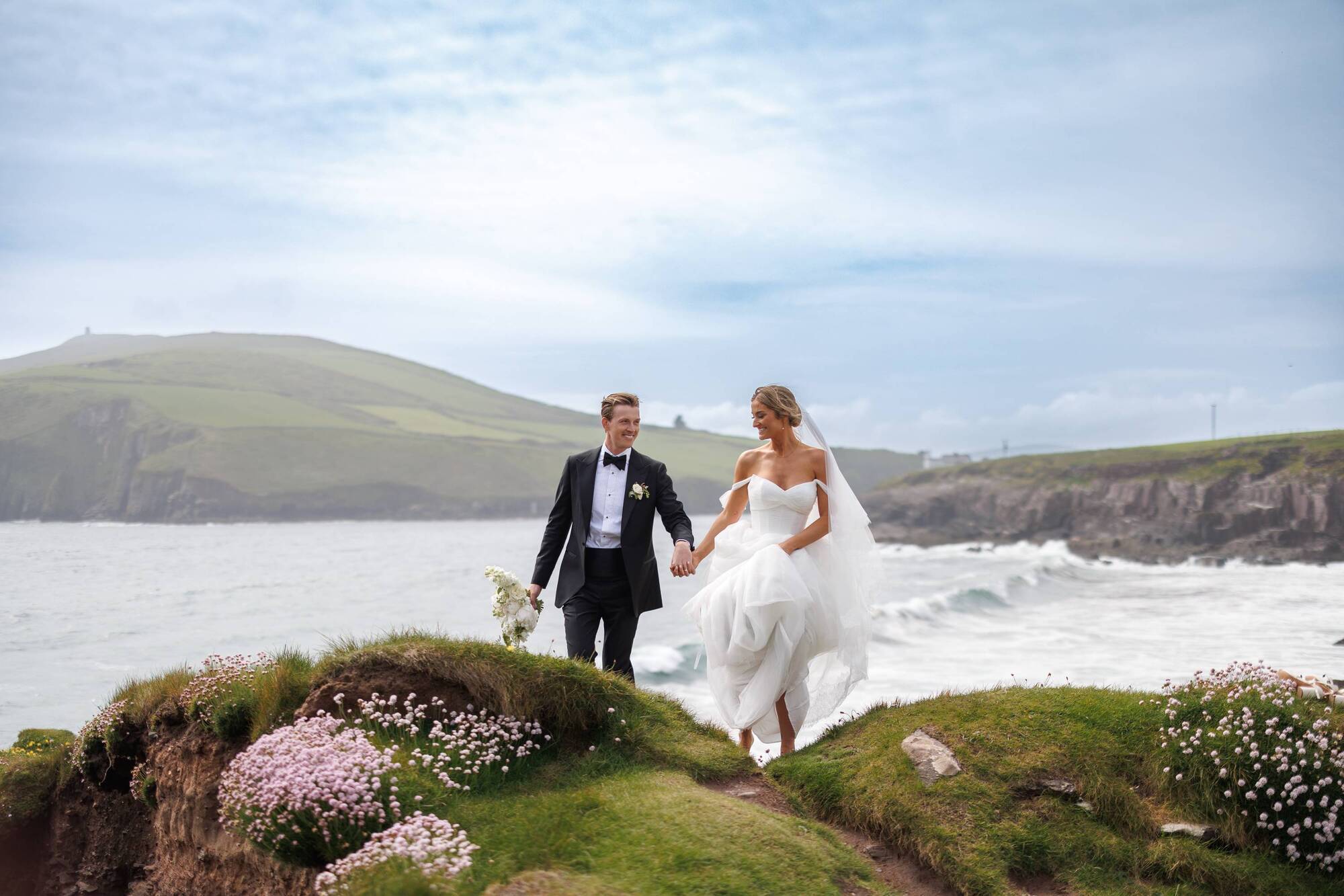 Olivia Buschini and Liam Doherty. Pictures: Padraig Healy Wedding Photography