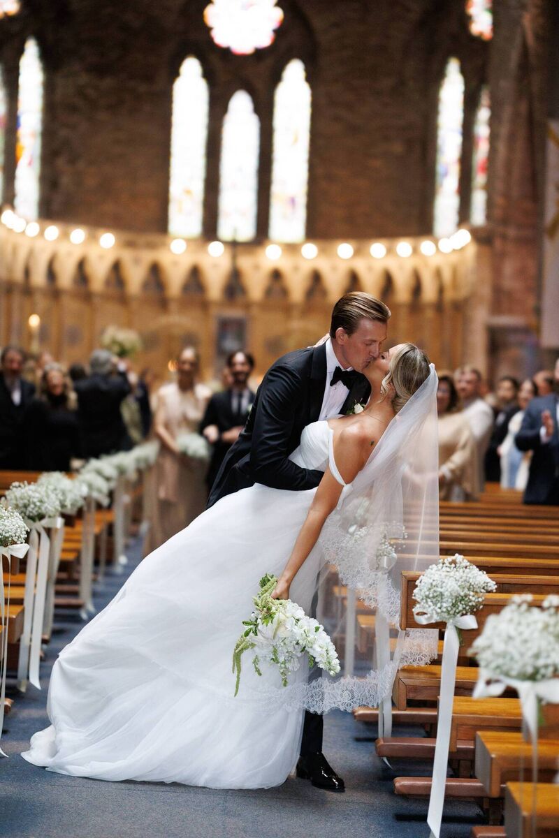 Olivia Buschini and Liam Doherty. Pictures: Padraig Healy Wedding Photography