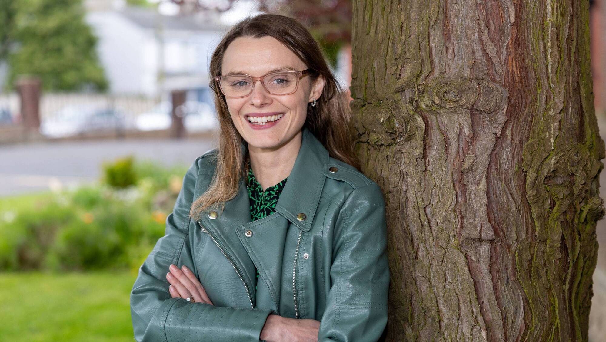 Sinéad O’Reilly has Lynch syndrome, which predisposed her to bowel cancer. Picture: Alf Harvey