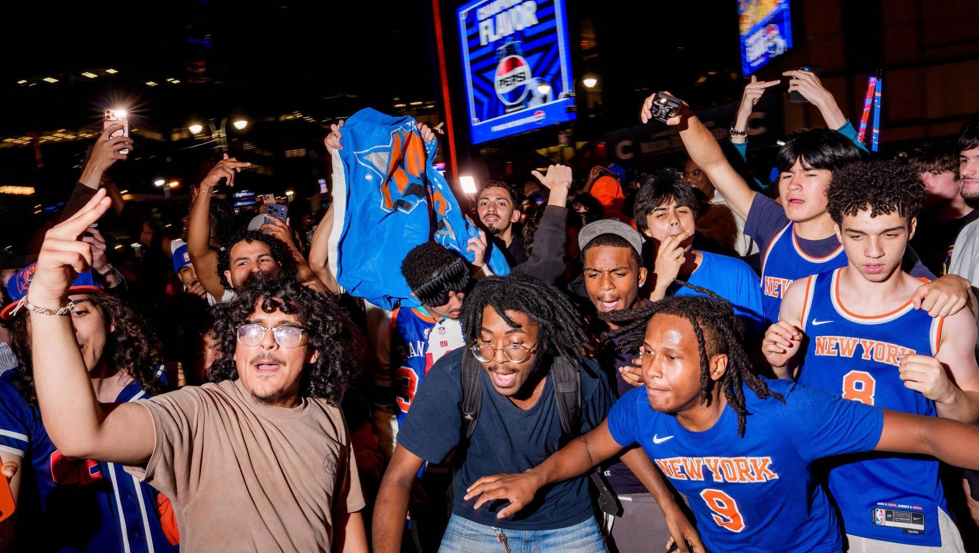 New York City is in a Knicks frenzy for its beloved team’s first NBA Finals in 27 years