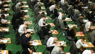 <p>When I did the Leaving Cert it was the Rubicon you crossed to escape boyhood, and finally become a man. File picture</p>