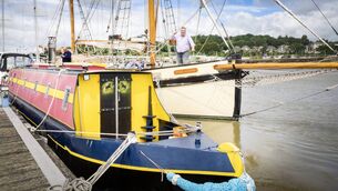 <p>Everyone knows everyone at Waterford City Marina. Picture: Joe Evans</p>