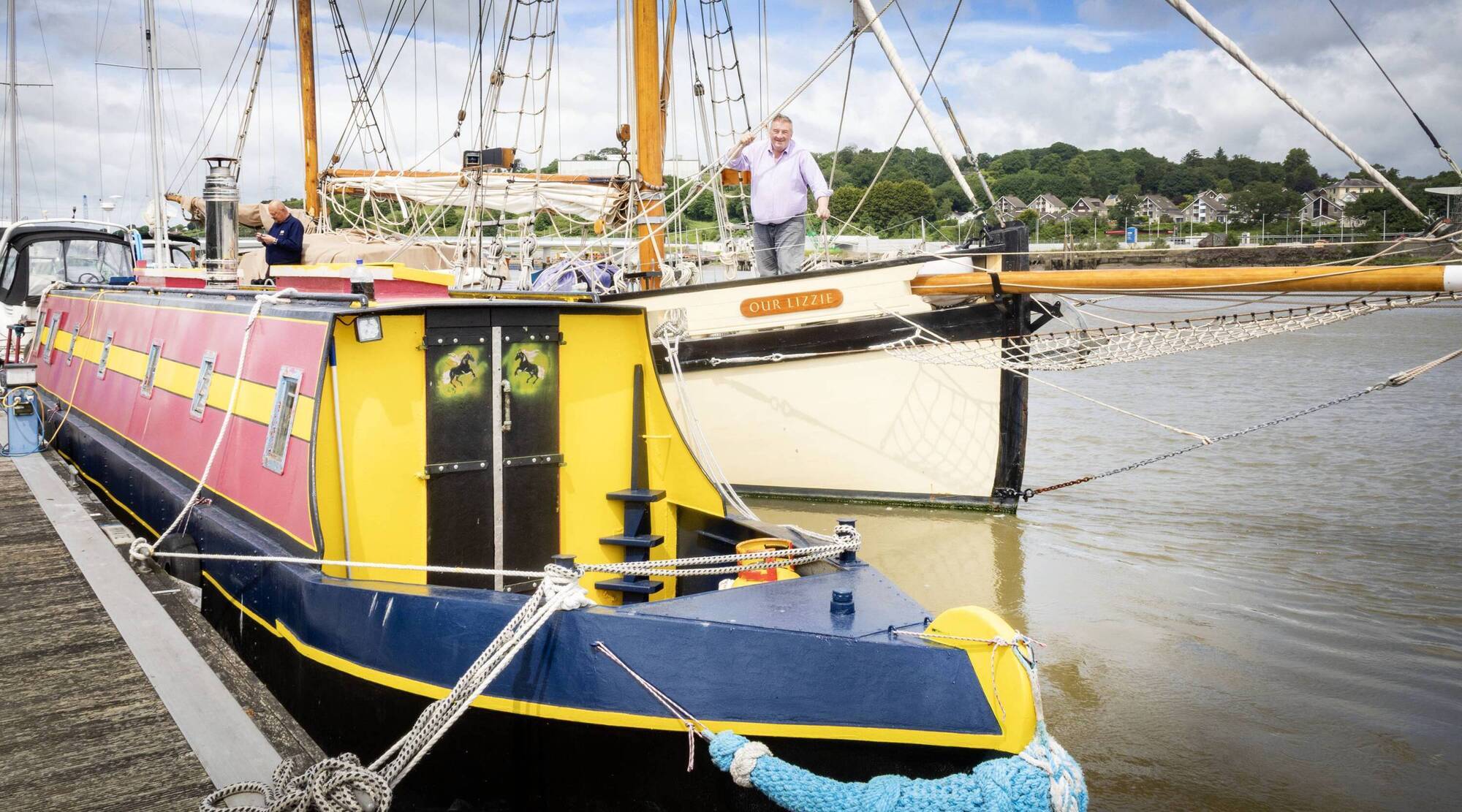 Meet the voyagers taking shelter in charming Waterford City Marina