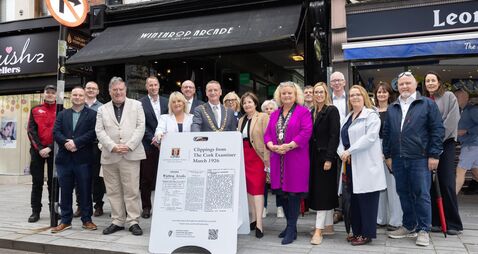 Cork's Winthrop Arcade celebrates centenary in style