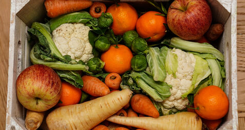 Fruit and Vegetables stock images
