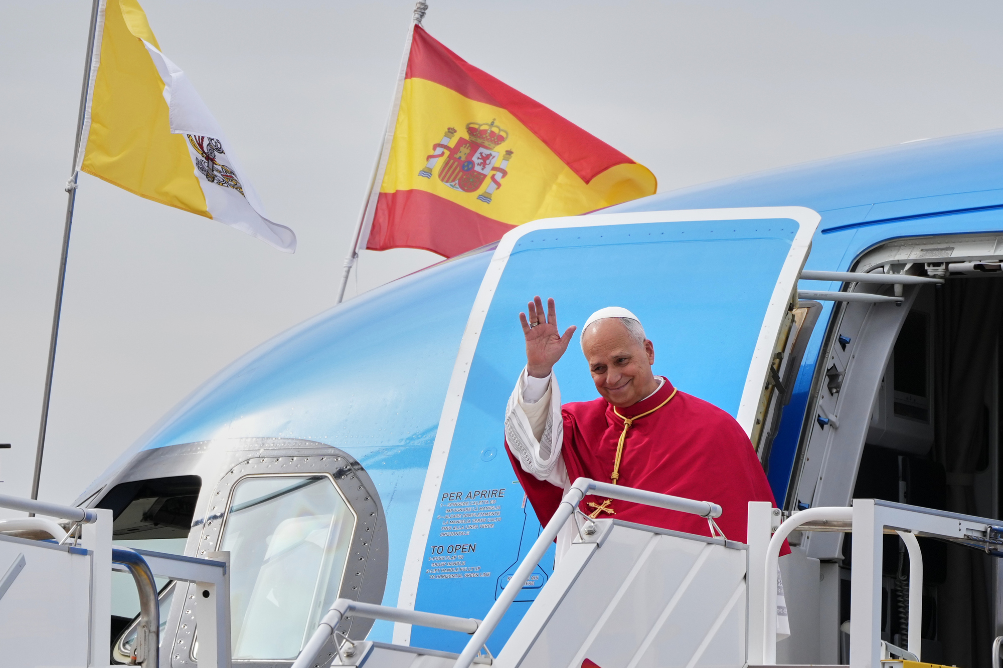 Pope acknowledges stiff competition with Bad Bunny this weekend in Spain