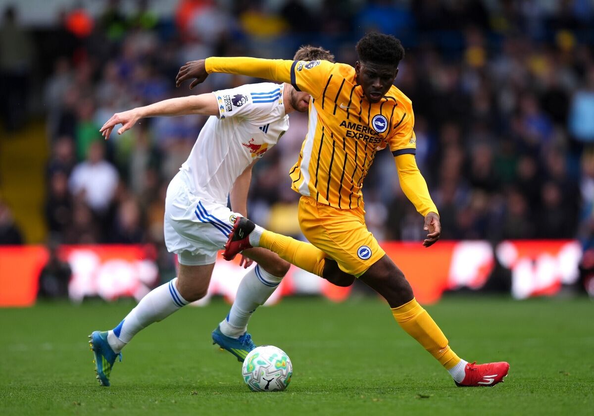 Carlos Baleba in action for Brighton. Picture: Mike Egerton/PA Wire Carlos Baleba in action for Brighton. Picture: Mike Egerton/PA Wire