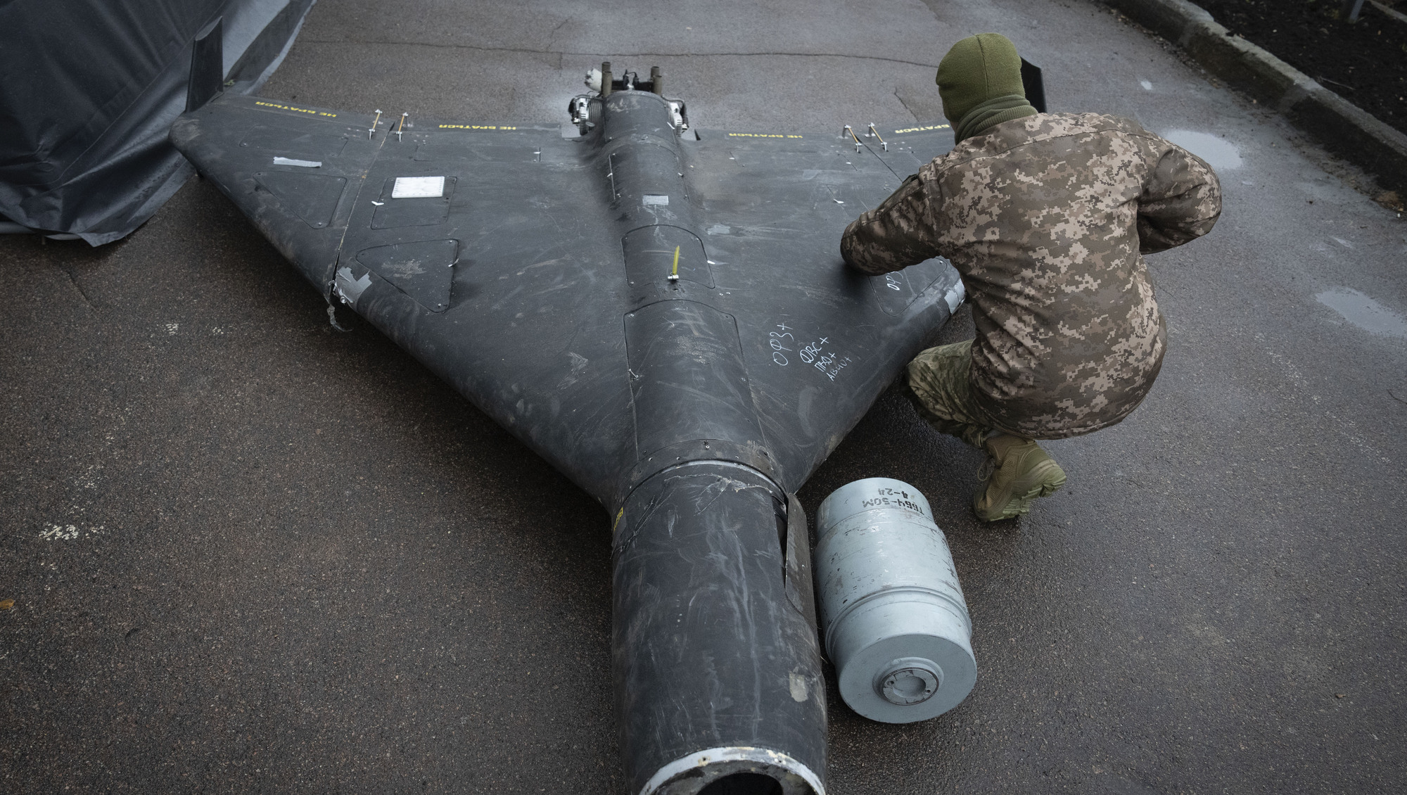 Spent nuclear fuel storage building near Chornobyl power plant damaged by Russian drone strike