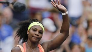 Serena Williams sees off sister Venus to reach US Open semi-final