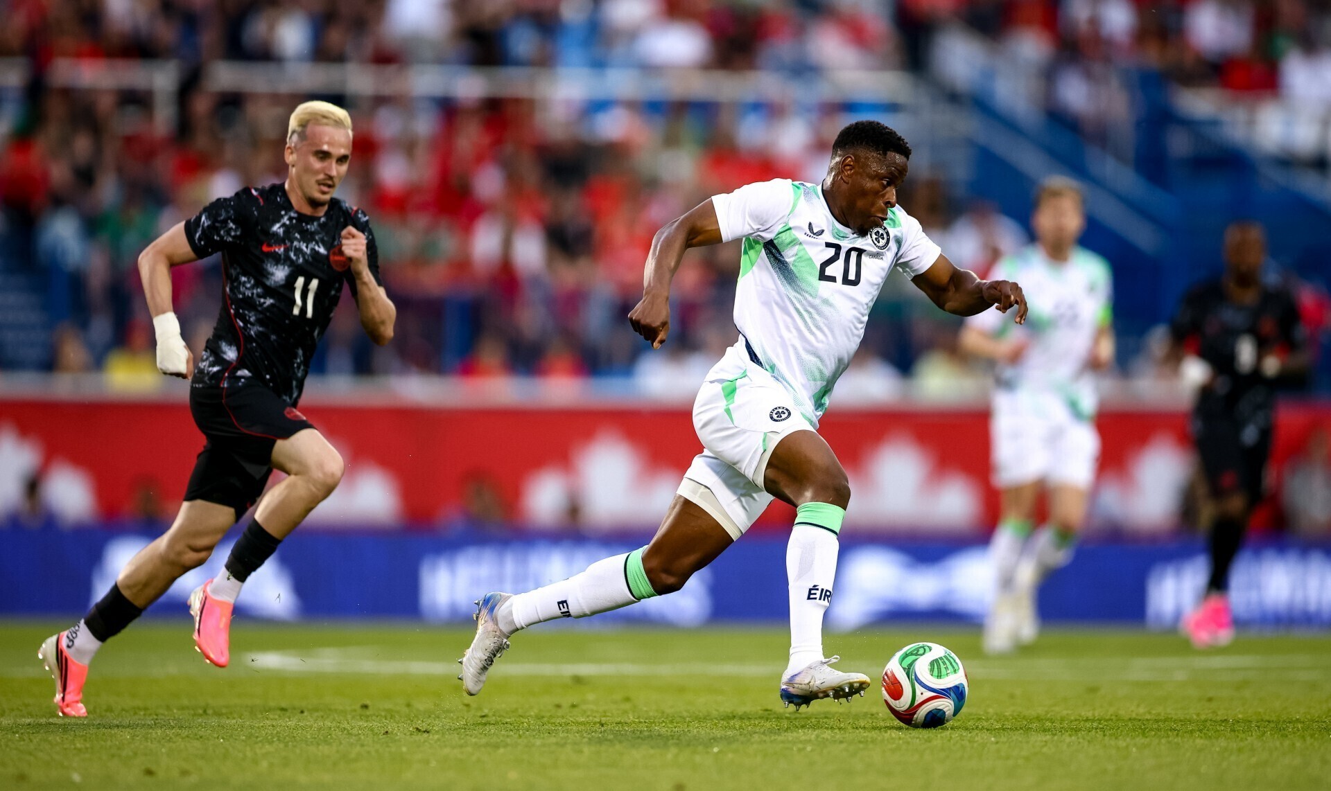 Homeward bound Ogbene excited about future after latest fortnight in green