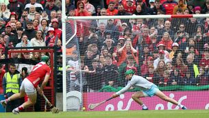<p>MAN OF THE MATCH: Limerick goalkeeper Nickie Quaid was the man of the match against Cork. Picture: INPHO/Morgan Treacy.</p>