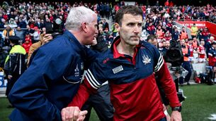 <p>CATCH YA SOON: Limerick's John Kiely and Cork's Ben O'Connor shake hands after the draining Munster SHC final at SuperValu Páirc Uí Chaoimh. Pic: Ray McManus/Sportsfile</p> <p>CATCH YA SOON: Limerick's John Kiely and Cork's Ben O'Connor shake hands after the draining Munster SHC final at SuperValu Páirc Uí Chaoimh. Pic: Ray McManus/Sportsfile</p>