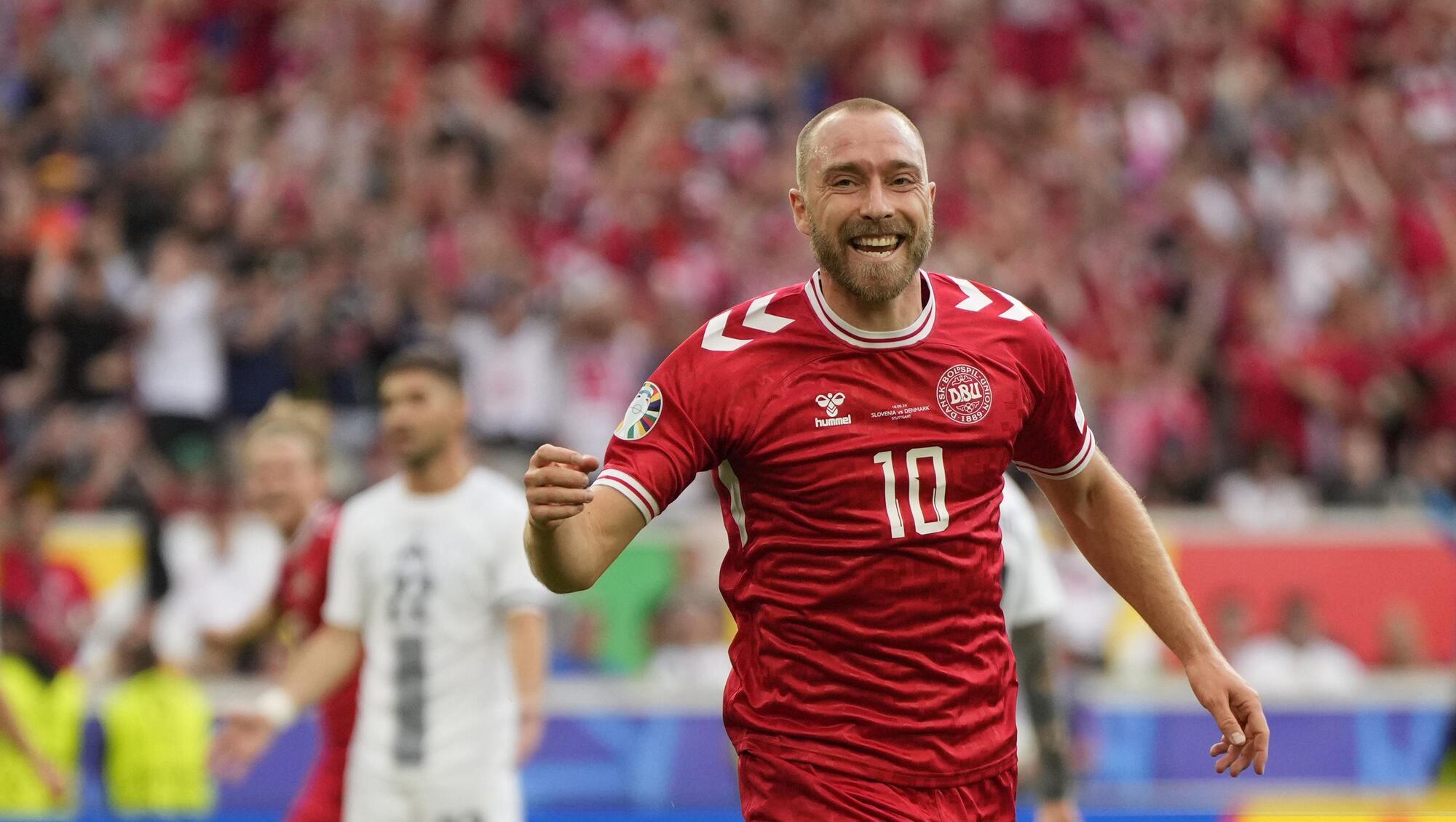 Christian Eriksen collapses on pitch during international friendly with Denmark