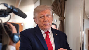 <p>Donald Trump falsely claimed that the California gubernatorial race was “rigged” while asserting untrue claims of cheating in the 2020 US presidential elections Picture: AP Photo/Mark Schiefelbein.</p> <p>Donald Trump falsely claimed that the California gubernatorial race was “rigged” while asserting untrue claims of cheating in the 2020 US presidential elections Picture: AP Photo/Mark Schiefelbein.</p>