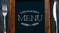 Cafe menu restaurant brochure. Food design template