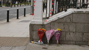 <p>Flowers left near Parnell Square East in Dublin city centre in November 2023. File picture Gareth Chaney</p> <p>Flowers left near Parnell Square East in Dublin city centre in November 2023. File picture Gareth Chaney</p>