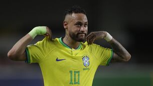 <p>LATE LATE SHOWS: Neymar in action for Btazil. Pic: AP Photo/Bruna Prado.</p> <p>LATE LATE SHOWS: Neymar in action for Btazil. Pic: AP Photo/Bruna Prado.</p>