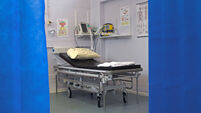 A hospital trolley