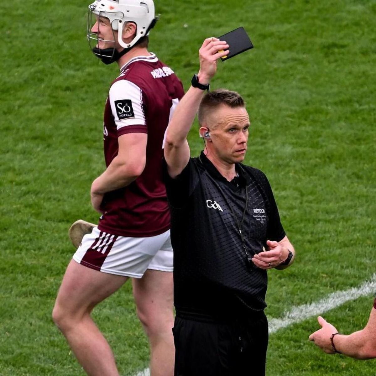 Galway’s Conor Whelan ‘shocked’ by ‘very harsh’ black card he was shown in Leinster final