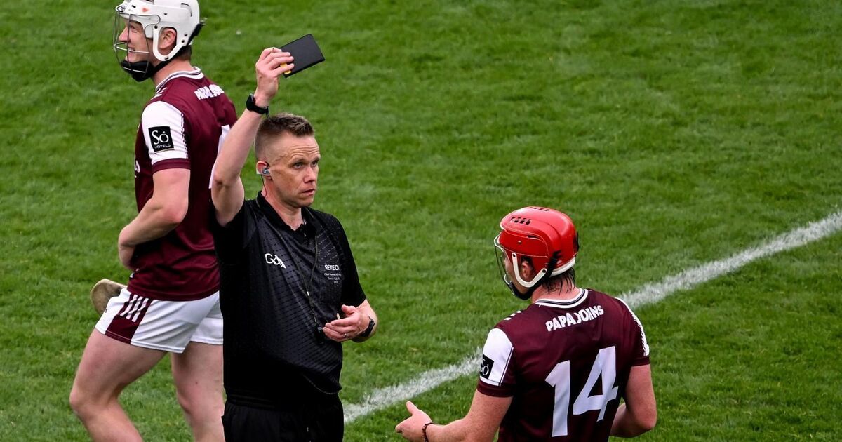 Galway's Conor Whelan 'shocked' by 'very harsh' black card he was shown in Leinster final