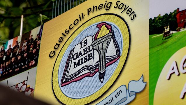 <p>Gaelscoil Pheig Sayers, a co-educational school in the northside of Cork City, made headlines in April when parents briefly removed about 100 students due to concerns described as 'health and safety'. Picture: Chani Anderson</p>