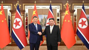 Chinese President Xi Jinping has travelled to North Korea to meet Kim Jong Un (Xie Huanchi/Xinhua via AP) Chinese President Xi Jinping has travelled to North Korea to meet Kim Jong Un (Xie Huanchi/Xinhua via AP)