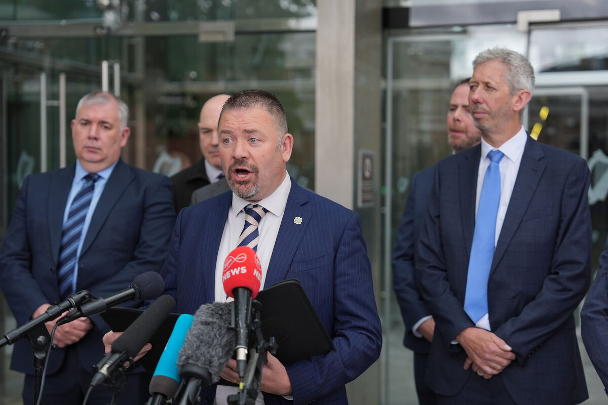 Detective Superintendent Dave Gallagher speaking to the media outside the Special Criminal Court in Dublin. Picture: PA Detective Superintendent Dave Gallagher speaking to the media outside the Special Criminal Court in Dublin. Picture: PA