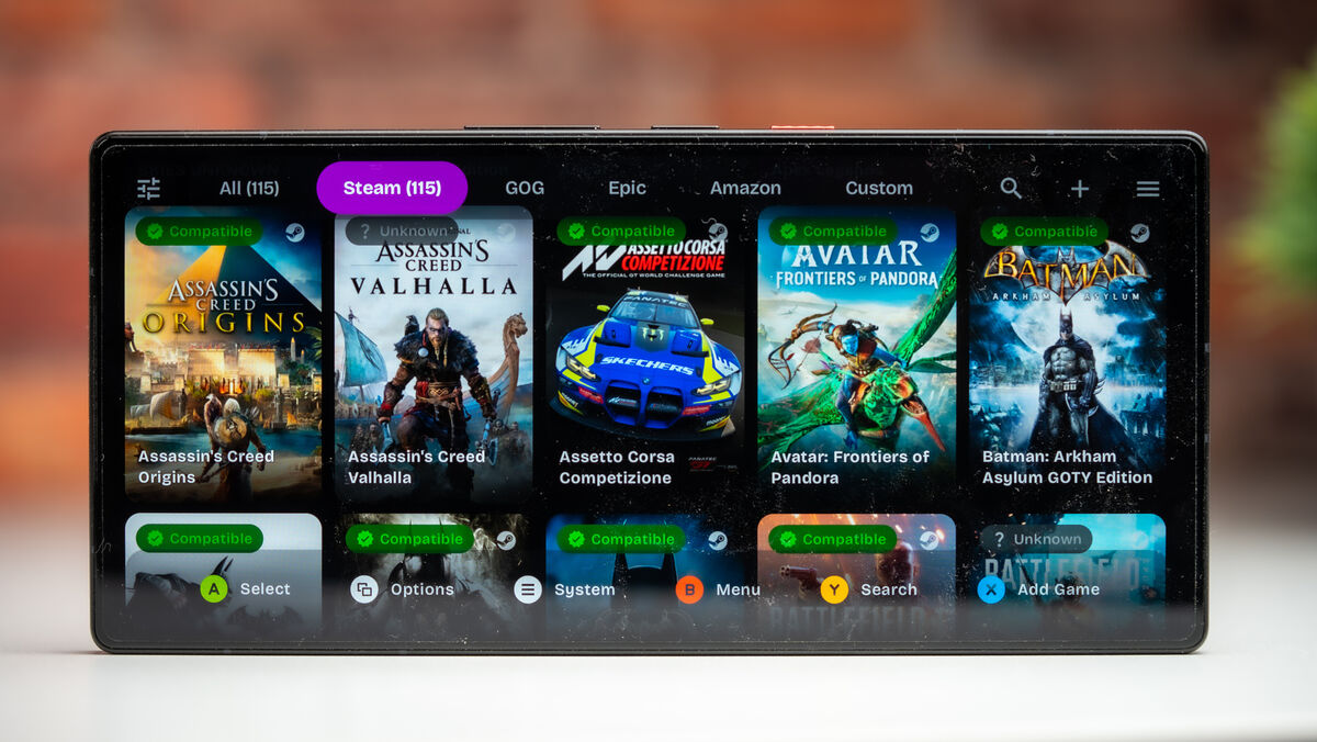 Redmagic 11S Pro can handle GameNative, which can emulate PC games on Android. Picture: Noel Campion. Redmagic 11S Pro can handle GameNative, which can emulate PC games on Android. Picture: Noel Campion.