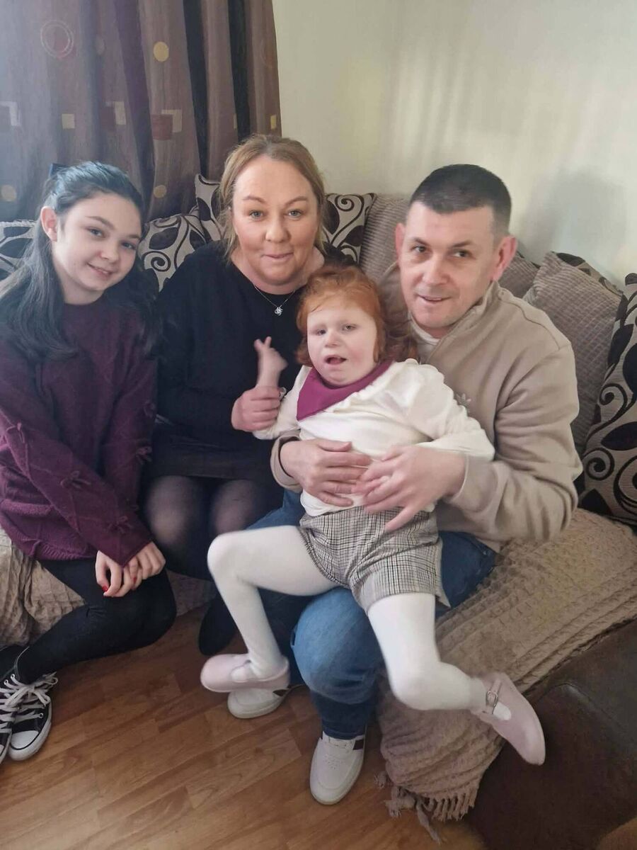 Olivia and her family