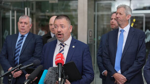<p>Detective Superintendent Dave Gallagher speaking outside court (Niall Carson/PA)</p> <p>Detective Superintendent Dave Gallagher speaking outside court (Niall Carson/PA)</p>
