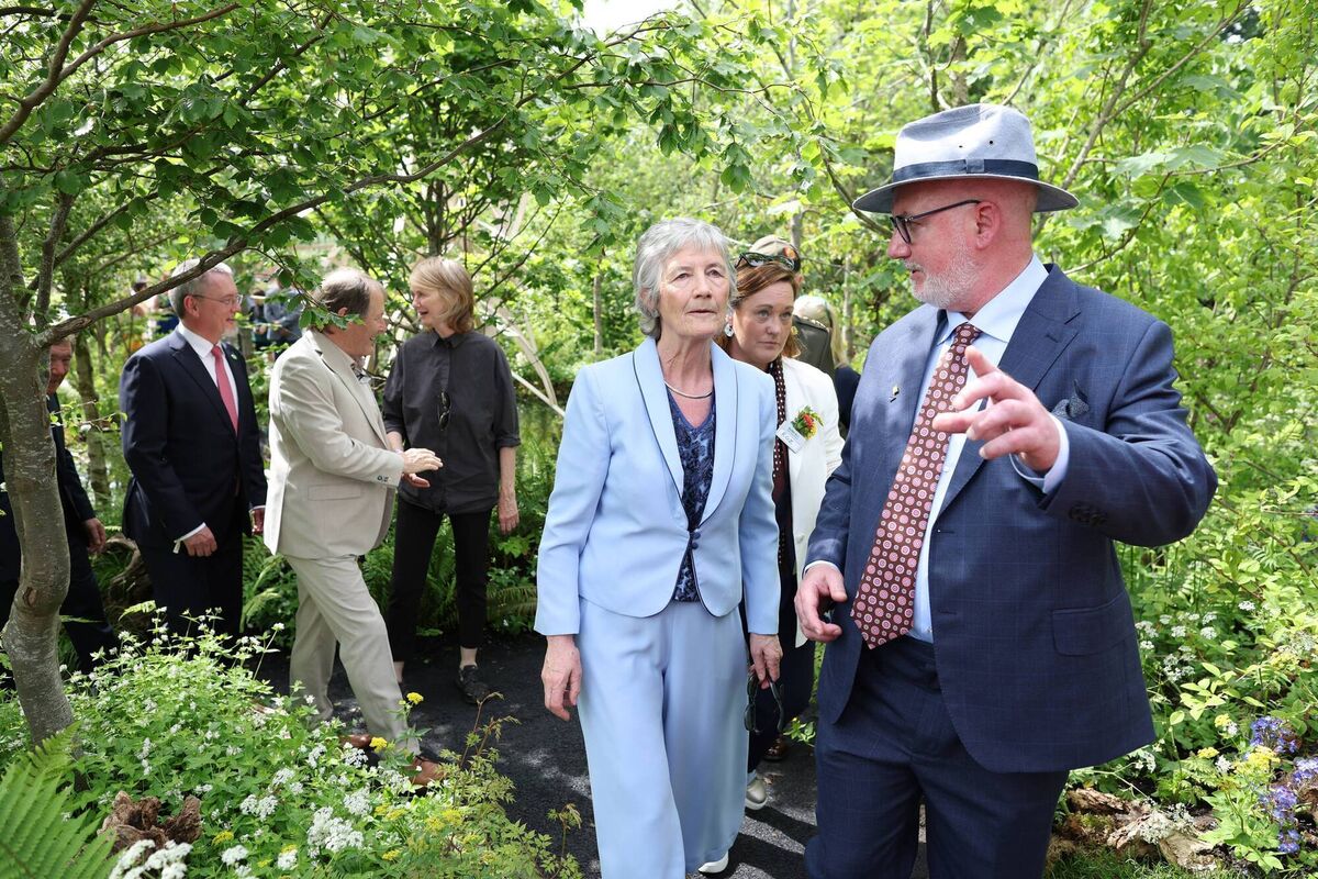President Catherine Connolly, her husband Brian, Peter Power, European Commission, and Jim O'Toole, Bord Bia CEO. President Catherine Connolly, her husband Brian, Peter Power, European Commission, and Jim O'Toole, Bord Bia CEO.